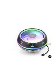 Evi̇mdeyokyok Cool Storm Cpu Işlemci̇ Fan Ufo-R Amd / Intel Rgb - Si̇yah Nd2552