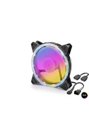 Evi̇mdeyokyok Kasa Fanı Kri̇stal Argb 12 Cm - Si̇yah Nd2663