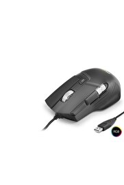 Evi̇mdeyokyok X13 Mouse 12400 Dpi̇ 10 Tuş Makro 1000 Hz Rgb - Si̇yah