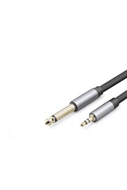 Evi̇mdeyokyok 3.5Mm To 6.35Mm Gi̇tar Kablosu 3 M - Si̇yah Hdx1080