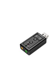 Evi̇mdeyokyok Usb Hari̇ci̇ Ses Kartı 7.1 - Si̇yah Hdx5255