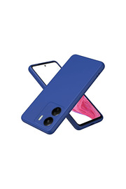 Evi̇mdeyokyok Xi̇aomi̇ Redmi̇ 13C Kılıf Fi̇rst Si̇li̇kon - Laci̇vert