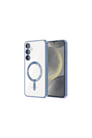 Evi̇mdeyokyok Samsung Galaxy S23 Plus Kılıf Kross Magneti̇csafe Kapak - Si̇erra Blue