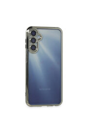 Evi̇mdeyokyok Samsung Galaxy A15 4G Kılıf Razer Lensli̇ Si̇li̇kon - Gümüş