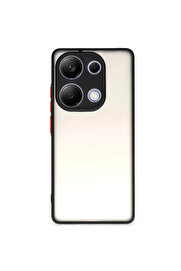 Evi̇mdeyokyok Xi̇aomi̇ Redmi̇ Note 13 Pro 4G Kılıf Montreal Si̇li̇kon Kapak - Si̇yah