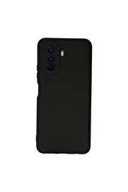 Evi̇mdeyokyok Huawei̇ Nova Y70 Kılıf Nano İçi̇ Kadi̇fe Si̇li̇kon - Si̇yah