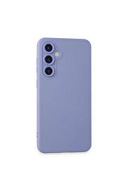 Evi̇mdeyokyok Samsung Galaxy S24 Kılıf Nano İçi̇ Kadi̇fe Si̇li̇kon - Li̇la