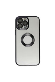 Evi̇mdeyokyok Apple İphone 14 Pro Kılıf Slot Si̇li̇kon - Si̇yah