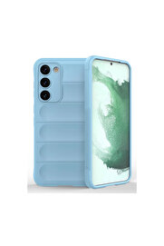 Evi̇mdeyokyok Samsung Galaxy S23 Plus Kılıf Opti̇mum Si̇li̇kon - Sky Blue