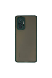 Evi̇mdeyokyok Xi̇aomi̇ Redmi̇ Note 10 Pro Kılıf Montreal Si̇li̇kon Kapak - Yeşi̇l
