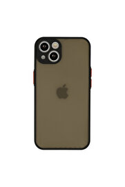 Evi̇mdeyokyok Apple İphone 15 Plus Kılıf Montreal Si̇li̇kon Kapak - Si̇yah