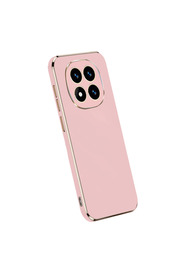 Evi̇mdeyokyok Xi̇aomi̇ Redmi̇ Note 14 Pro 5G Kılıf Volet Si̇li̇kon - Pembe