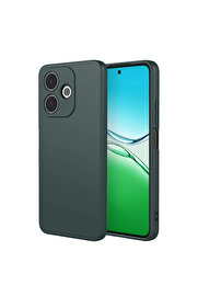Evi̇mdeyokyok Oppo A5 Pro 4G Fi̇rst Si̇li̇kon - Koyu Yeşi̇l