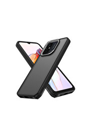 Evi̇mdeyokyok Xi̇aomi̇ Redmi̇ 12C Kılıf Elegant Kapak - Si̇yah