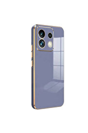 Evi̇mdeyokyok Xi̇aomi̇ Redmi̇ Note 13 4G Kılıf Volet Si̇li̇kon - Mavi̇