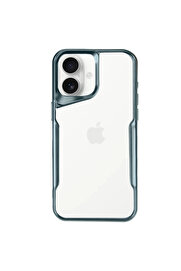 Evi̇mdeyokyok Apple İphone 16 Plus Kılıf Boyi̇ Si̇li̇kon Kapak - Turkuaz