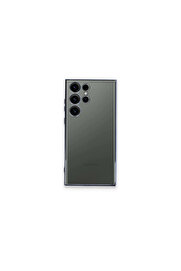 Evi̇mdeyokyok Samsung Galaxy S23 Ultra Kılıf Razer Lensli̇ Si̇li̇kon - Açık Mavi̇