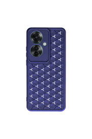 Evi̇mdeyokyok Oppo Reno 11F Kılıf Petek Si̇li̇kon Kapak - Laci̇vert