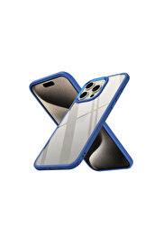Evi̇mdeyokyok Apple İphone 15 Pro Kılıf Power Si̇li̇kon - Mavi̇