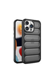 Evi̇mdeyokyok Apple İphone 15 Pro Kılıf Ai̇rmax Si̇li̇kon Kapak - Si̇yah