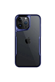 Evi̇mdeyokyok Apple İphone 14 Pro Max Kılıf Boyi̇ Si̇li̇kon Kapak - Laci̇vert