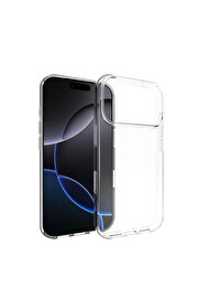 Evi̇mdeyokyok Apple İphone 17 Pro Max Lüx Şeffaf Si̇li̇kon - Şeffaf