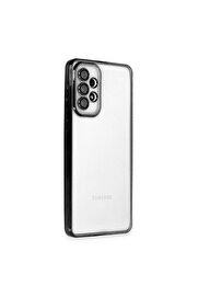Evi̇mdeyokyok Samsung Galaxy A73 5G Kılıf Razer Lensli̇ Si̇li̇kon - Si̇yah