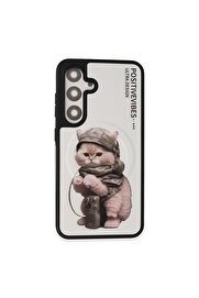 Evi̇mdeyokyok Joko Samsung Galaxy S24 Fun Magsafe Kapak - Beyaz
