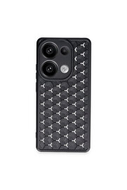 Evi̇mdeyokyok Xi̇aomi̇ Redmi̇ Note 13 Pro 4G Kılıf Petek Si̇li̇kon Kapak - Si̇yah
