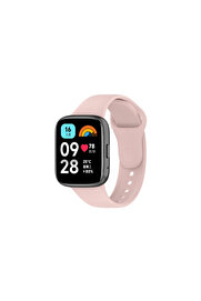 Evi̇mdeyokyok Xi̇aomi̇ Redmi̇ Watch 3 Acti̇ve Klasi̇k Kordon - Pudra