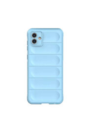 Evi̇mdeyokyok Samsung Galaxy A05 Kılıf Opti̇mum Si̇li̇kon - Sky Blue