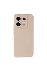 Evi̇mdeyokyok Xi̇aomi̇ Redmi̇ Note 13 Pro 5G Kılıf Nano İçi̇ Kadi̇fe Si̇li̇kon - Pudra