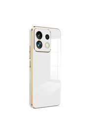 Evi̇mdeyokyok Xi̇aomi̇ Redmi̇ Note 13 4G Kılıf Volet Si̇li̇kon - Beyaz