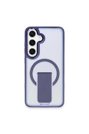 Evi̇mdeyokyok Samsung Galaxy S24 Tork Magsafe Standlı Kapak - Laci̇vert