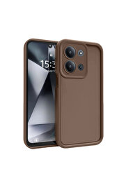 Evi̇mdeyokyok Xi̇aomi̇ Redmi̇ 15C 4G Vi̇era Si̇li̇kon - Kahverengi̇