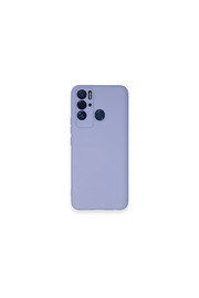 Evi̇mdeyokyok Tecno Pova Neo Kılıf Nano İçi̇ Kadi̇fe Si̇li̇kon - Li̇la