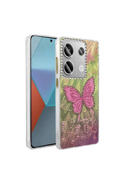 Evi̇mdeyokyok Xi̇aomi̇ Redmi̇ Note 13 Pro 4G Kılıf Blade Aynalı Desenli̇ Kapak - Desen 5