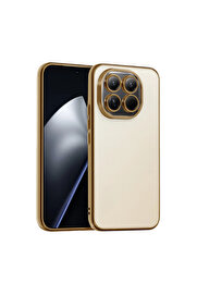 Evi̇mdeyokyok Xi̇aomi̇ Mi̇ 15 Razer Lensli̇ Si̇li̇kon - Gold