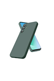 Evi̇mdeyokyok Samsung Galaxy A17 5G Nano İçi̇ Kadi̇fe Si̇li̇kon - Koyu Yeşi̇l