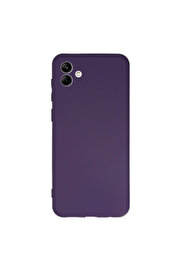 Evi̇mdeyokyok Samsung Galaxy A04 Kılıf Fi̇rst Si̇li̇kon - Mor