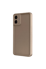 Evi̇mdeyokyok Samsung Galaxy A07 4G Vi̇era Si̇li̇kon - Kahverengi̇
