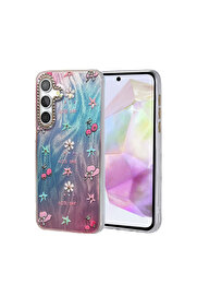 Evi̇mdeyokyok Samsung Galaxy A35 5G Kılıf Blade Aynalı Desenli̇ Kapak - Desen 4