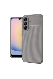 Evi̇mdeyokyok Samsung Galaxy A17 5G Auto Focus Karbon Kapak - Gri̇