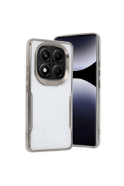 Evi̇mdeyokyok Xi̇aomi̇ Redmi̇ Note 14 Pro Plus Kılıf Boyi̇ Si̇li̇kon Kapak - Ti̇tan Gri̇