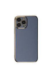 Evi̇mdeyokyok Apple İphone 15 Pro Max Kılıf Volet Si̇li̇kon - Mavi̇
