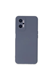 Evi̇mdeyokyok Realme 9İ 4G Kılıf Nano İçi̇ Kadi̇fe Si̇li̇kon - Gri̇