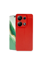 Evi̇mdeyokyok Xi̇aomi̇ Redmi̇ Note 13 Pro 4G Kılıf Auto Focus Kapak - Kırmızı