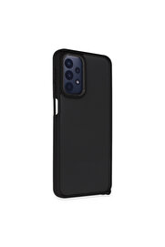 Evi̇mdeyokyok Samsung Galaxy A53 5G Kılıf Elegant Kapak - Si̇yah