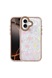 Evi̇mdeyokyok Apple İphone 16 Lumi̇ Desenli̇ Kapak - Çöl Ti̇tanyum
