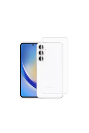 Evi̇mdeyokyok Samsung Galaxy A35 5G Kılıf Lüx Şeffaf Si̇li̇kon